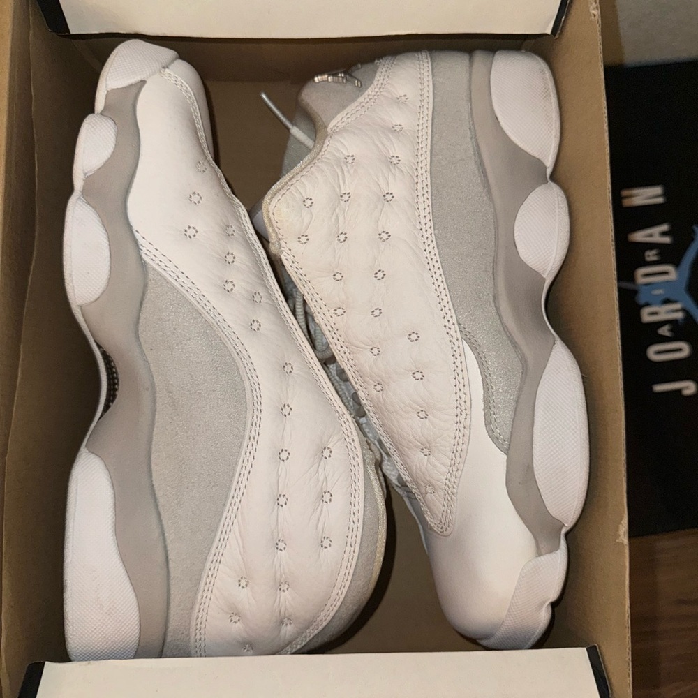 Jordan 13 low pure platinum